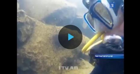 Սևանում առեղծվածային բնակավայր են հայտնաբերել. ջրասուզորդ լրագրողի հետազոտությունները (տեսանյութ)