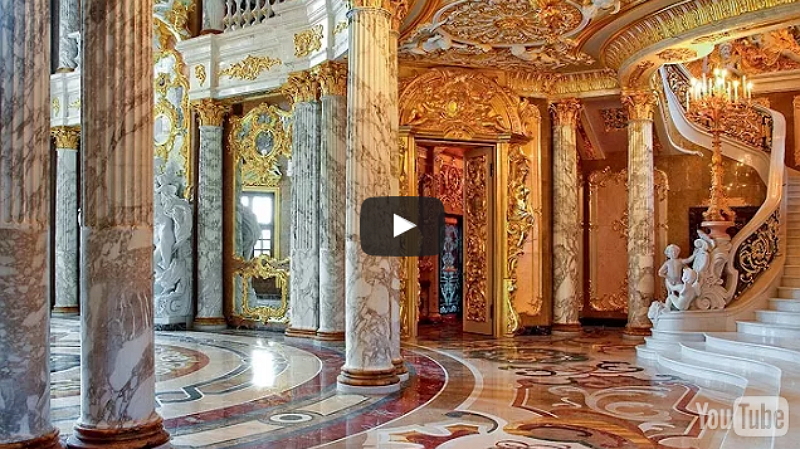 Ռամզան Կադիրովի շքեղագույն առանձնատունը՝ ներսից․ բացառիկ նկարահանում (տեսանյութ)