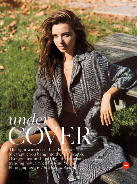 Միրանդա Քերը  զարդարել է Vogue UK-ի սեպտեմբերյան համարը (ՖՈՏՈ)