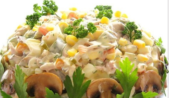 Աշնանային սալաթներ