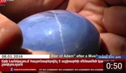 Շրի Լանկայում հայտնաբերվել է աշխարհի մենամեծ կապույտ շափյուղան (տեսանյութ)